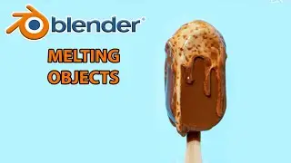 Melting objects in blender easy!!!