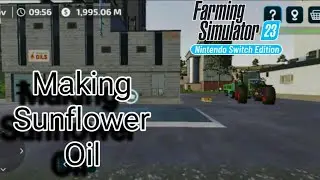 Making Sunflower Oil \\ Farming Simulator 23 Mobile 