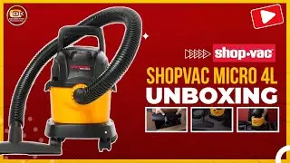 UNBOXING: ShopVac Micro 4L