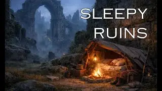 Sleep Beside Ancient Ruins of Aranathia | Cozy Fantasy Ambience for Deep Rest