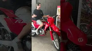 Demian ya tiene su nueva Gasgas MC 450 F