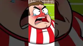 British Banter on the Pitch! | Premier League Cartoon Football Shorts #footballreferee #epl