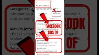 ফেসবুকে এড বন্ধ করার নিয়ম | How to Stop Facebook Ads#shorts #shortfeed