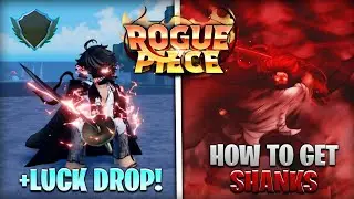 Rogue Piece | SHANKS | Showcase + Tutorial Como Obter Gryphon, Cyborg Race + Luck Drop #roguepiece
