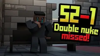 Krunker : Missed My First Ever Double Nuke 52-1 😭