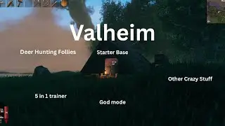 Valheim 5 in 1 trainer god mode and hunting follies