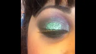 Sparkly Smokey Horizon Makeup