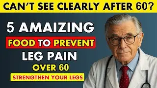 Top 5 Amazing Foods to Prevent Leg Pain Over 60: Strengthen Your Legs | Senior Health Tips
