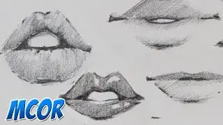 Como Dibujar Labios - Tradicional o Manga