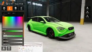 BeamNG Drive GARAGE #62 Cherrier Vivace Full race tuned 110