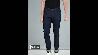 Slim Fit Clean Look Jeans