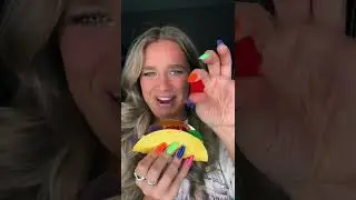 Would you eat this?!🌮🌮  #candyreview #candy #mukbang