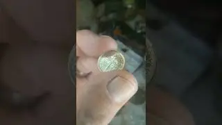 found odd 2015 D dime with tall edges and no ridges#oddmoney