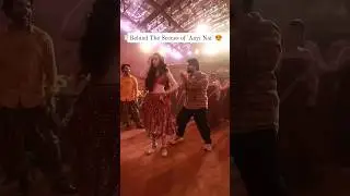 Behind the scene of ,Kati Raat  Maine Kheto Mein Tu Aayi Nahi #stree2 #trending #song #viralsongs