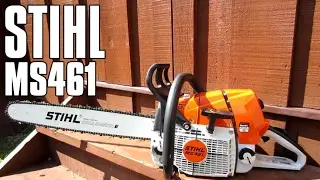 Обзор бензопилы STIHL MS461