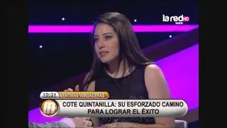 El esforzado camino al éxito de Maria José Quintanilla