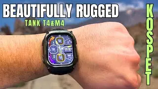 KOSPET Tank T4 and M4 Review - Rugged Smartwatches at Half The Price and Twice the Features