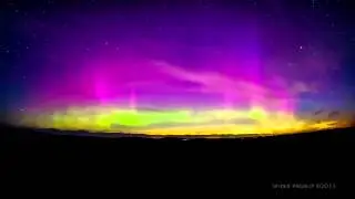 Northern Lights Time Lapse HD Amazing