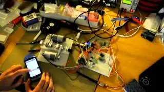 Balancing Bot Test 1 - Bluetooth with Bluesmirf