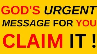 God message today | Gods Urgent Message To You @GraceForPurpose