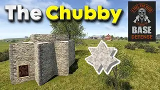 Chubby: укреплённая база 2x1, которую ненавидят рейдеры | Проект базы Rusty Old Man