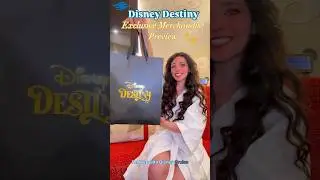 Disney Destiny Exclusive Merchandise Preview | Disney Cruise Line 🚢💫🌊✨