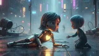 Robot Girl ❤️ Dil Banane Wali Machine | Emotional Story | Moral Story | HappyTales