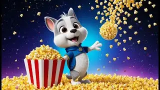 Chippy Choo and the Popcorn Planet | Fun Popcorn Song for Kids | Sing Along Nursery Rhyme