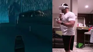 Wetwork map on Contractors VR Oculus Quest - Split Screen Gameplay