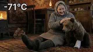 An 80-Year-Old Woman Saved a Freezing Baby Bear in Siberia 🐻❄️