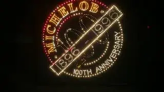 Michelob Fiber Optic Sign