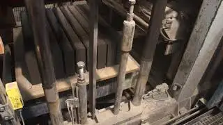 Road Road Curbstone Made by Zenith 844 Block Machine