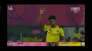 One short down #yorkar #bolling #cricket #cricketlover #MI