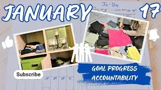 Decluttering (clothes - part 2) - ACCOUNTABILITY JANUARY: DAY 17 - Let's Work On Goals Together!