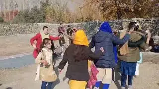 local dance by young girls from Ponyal Ghizer (Gilgit_Baltistan)