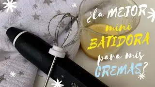 La mejor mini-batidora de mano para mis cremas | &iquest;Funcionar&aacute; para cosm&eacute;tica natural? 🤔
