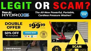 Hydro X5 Pressure Washer Reviews - Is  Hydro X5 Legit Or Scam?
