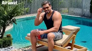 Poolside Muscle Mode 💪☀️ | Strength with Style