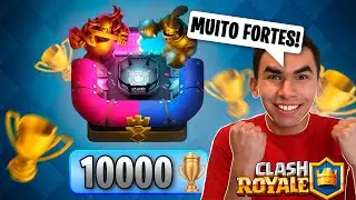 Esses são os 3 MELHORES DECKS do Clash Royale!