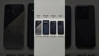POCO F7 vs Nothing Phone 3A vs OnePlus 13S vs Xiaomi 15 - Free Fire ULTIMATE Test! (Who Wins?)