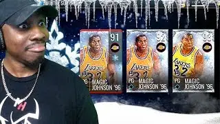 93 OVR WINTER MAGIC JOHNSON PACK OPENING! NBA Live Mobile 19 Season 3 Ep. 26