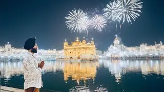 ਦਾਲ ਰੋਟੀ ਘਰ ਦੀ ਦੀਵਾਲੀ ਅੰਮ੍ਰਿਤਸਰ ਦੀ 🙏 Divine Diwali at Sri Harmandir Sahib, Amritsar