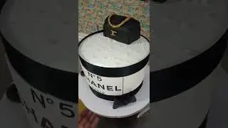 Paris bag cake simple look for fondant cake #viralvideo #youtubeshorts #cakedesign #nice