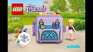 LEGO Instructions | Friends | 41670 | Stephanie's Ballet Cube | Cube
