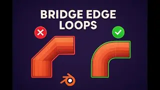 Blender Modeling Trick &ndash; Perfect Bridge Edge Loops!