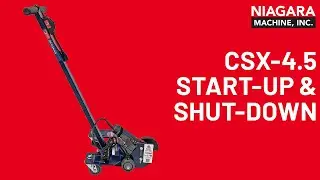 CSX-4.5 Crack Chaser Start-Up