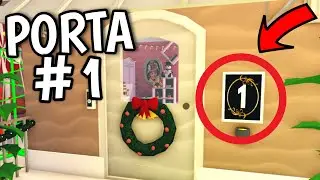 BLOXBURG - ABRINDO A PRIMEIRA PORTA DO CALEND&Aacute;RIO DO ADVENTO - ROBLOX