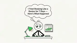 &ldquo;I Tried Studying Like a Genius for 7 Days &mdash; Here&rsquo;s What Happened&rdquo;