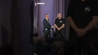 Australian PM Falls Off Stage During Election Campaign | N18G