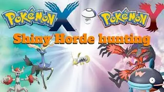 Pokemon X/Y Shiny Horde Hunting - Trevenant